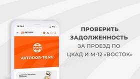 Как оплачивать ЦКАД после проезда в Vans