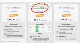 Как узнать пакеты МегаФон в Vans