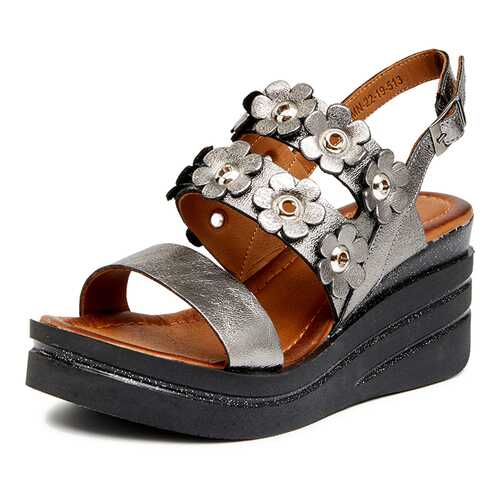 Босоножки женские Pierre Cardin TR-MN-22-19-513 серебристые 36 RU в Vans